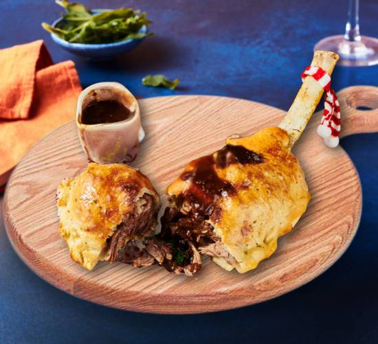 Special Guest 🌟 Beef Short Rib Wellington Calzone