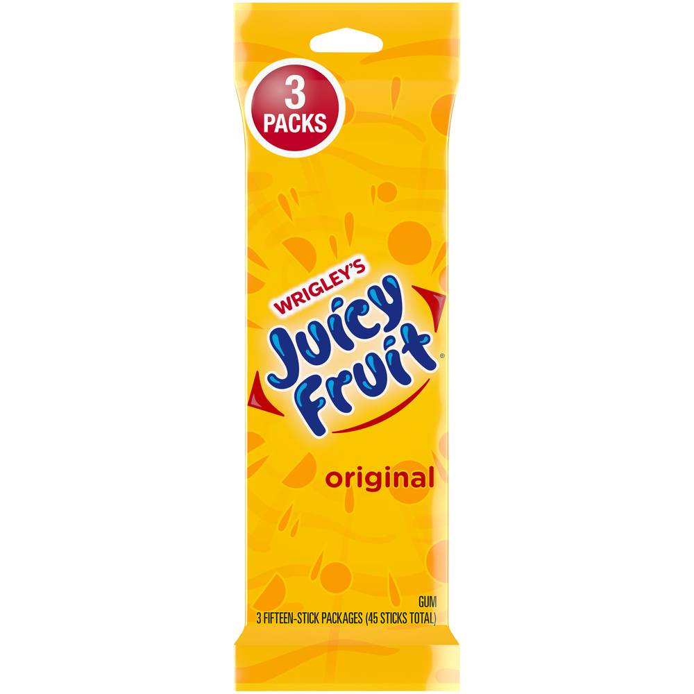 Juicy Fruit Original Chewing Gum (4.8 oz)