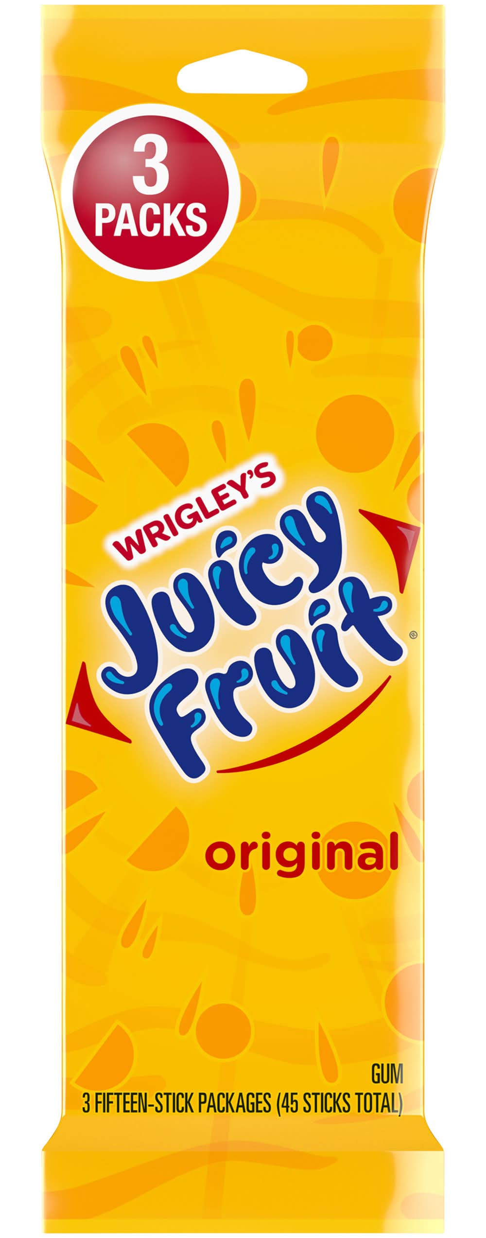 Juicy Fruit Original Chewing Gum (3.97 oz)