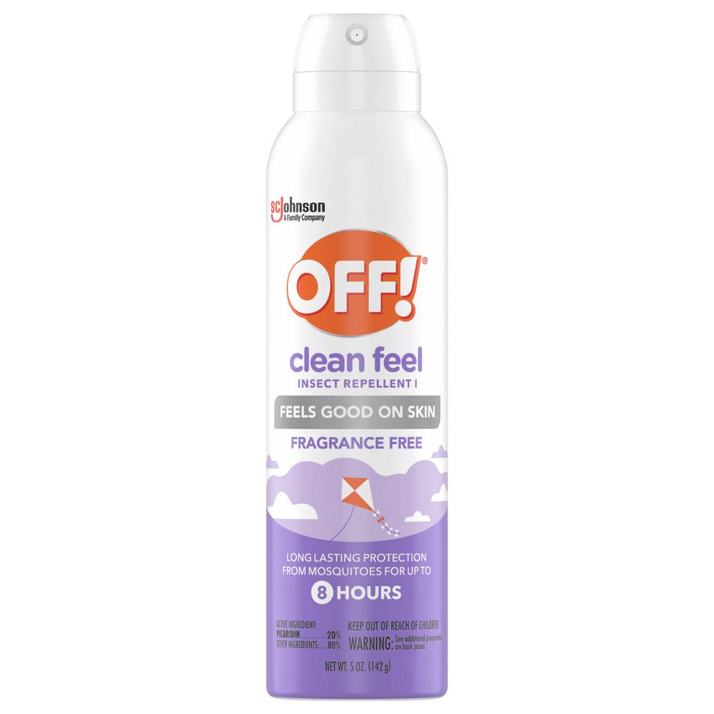 OFF! Clean Feel Insect Repellent Spray (5 oz)