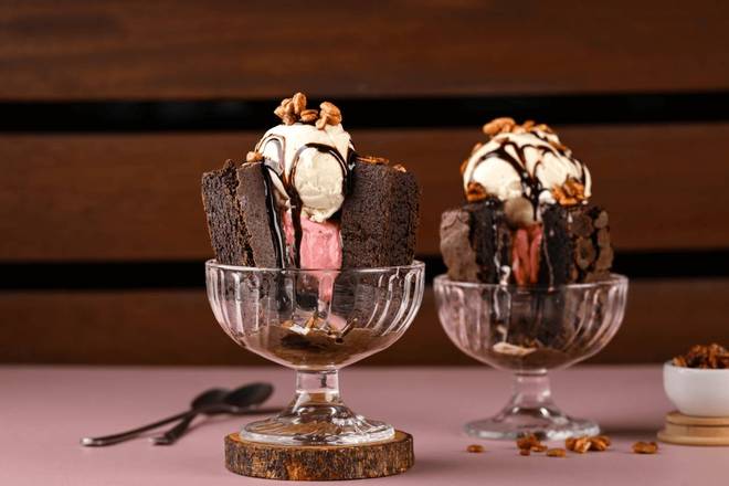 Brownie Fudge Sundae