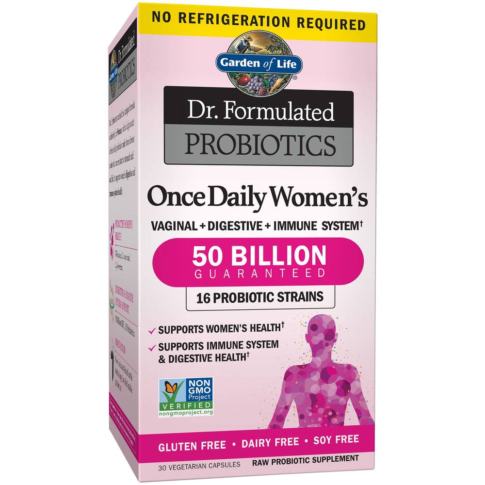 Garden of Life Dr. Formulated Probiotics Supplement For Women (30 ct)