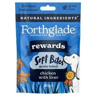 Forthglade Rewards Natural Soft Bite Treats 90g