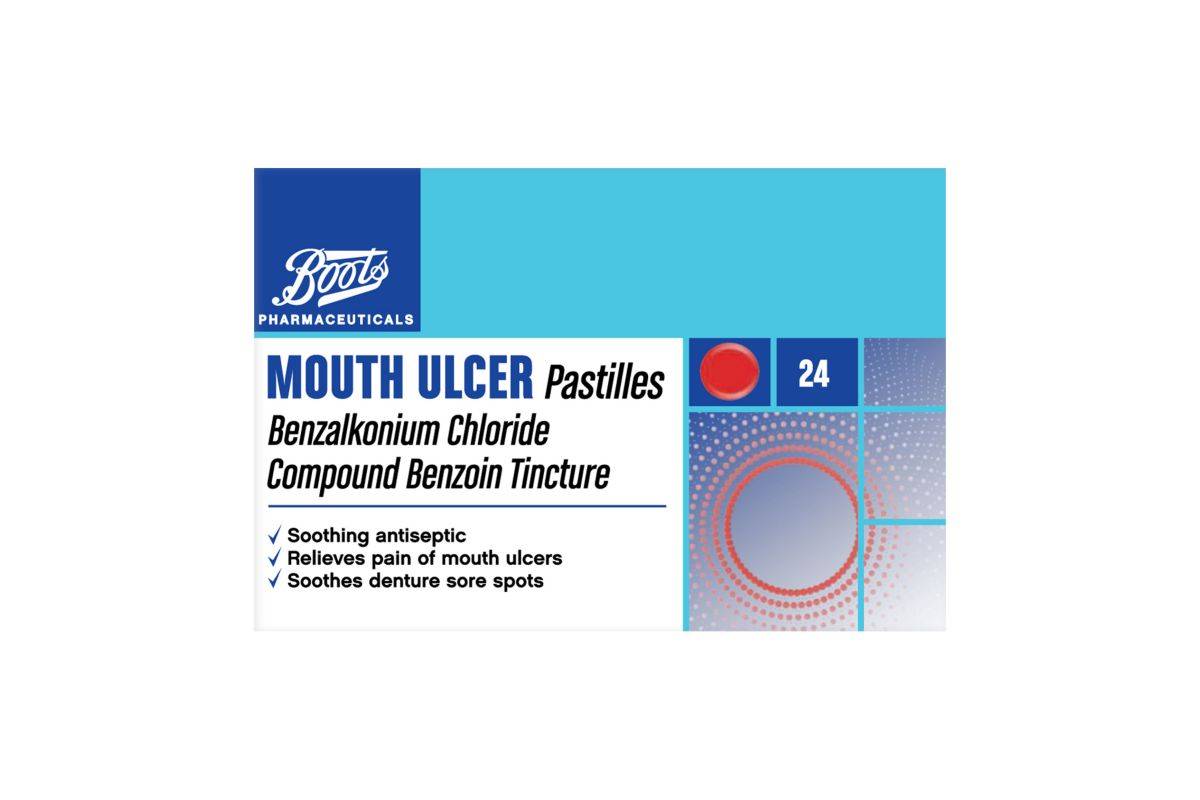 Boots Pharmaceuticals Mouth Ulcer Pastilles (24 ct)