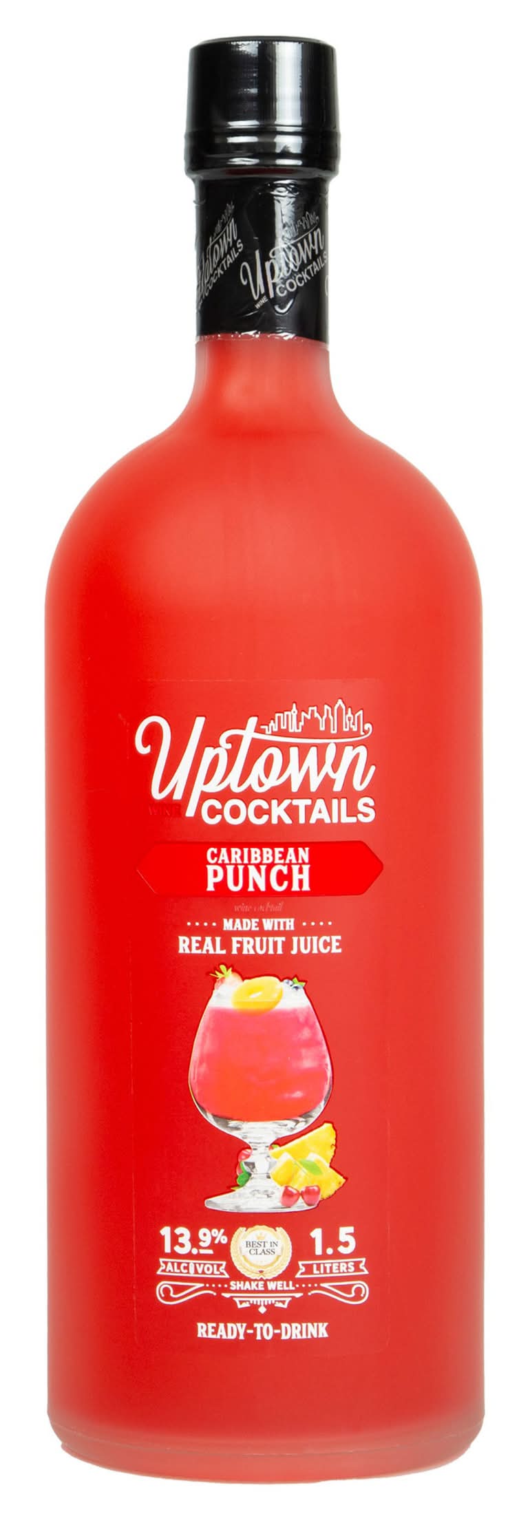Uptown Cocktails Wine Cocktail, Caribbean Punch (1.5 L)