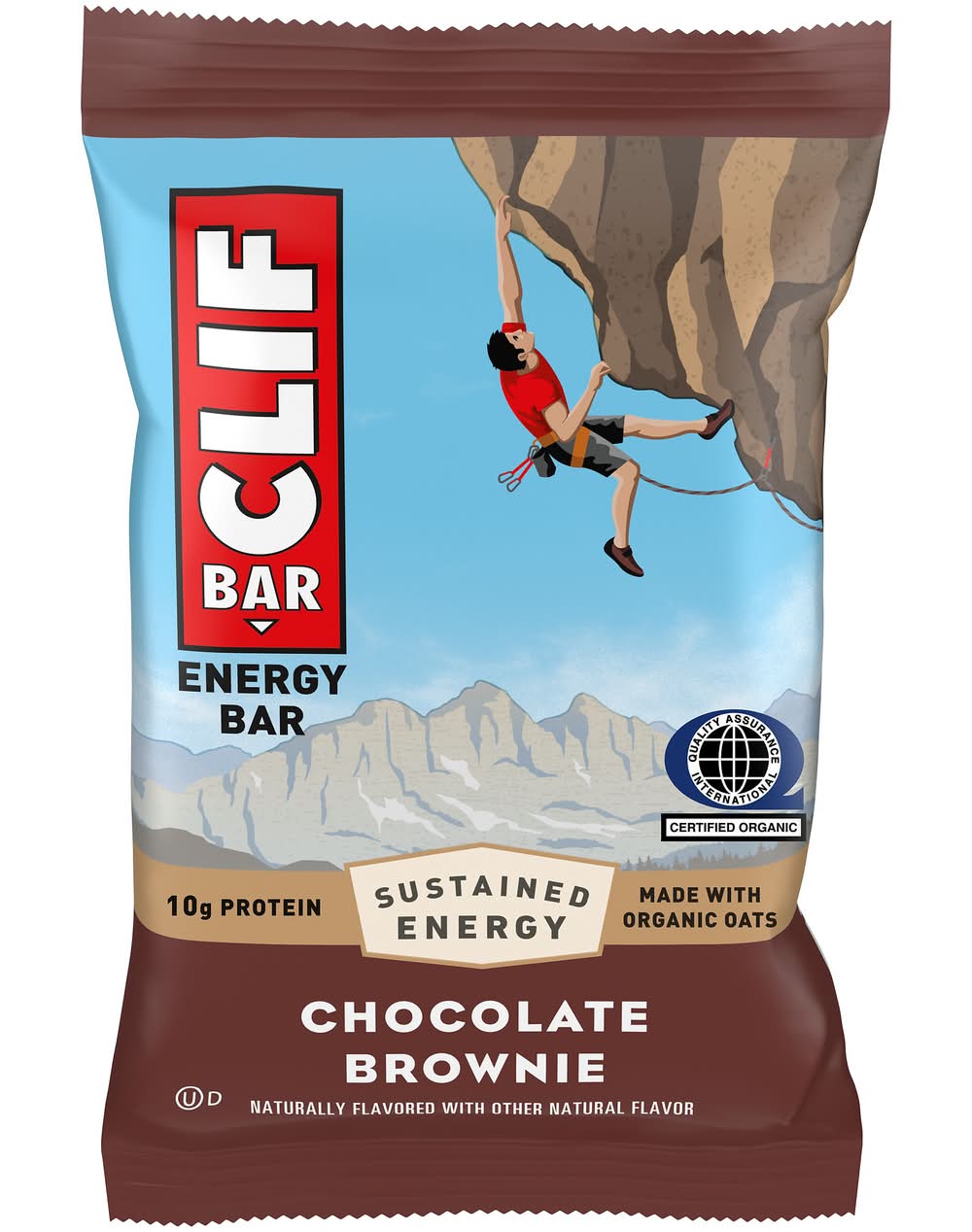 CLIF Bar Chocolate Brownie Energy Bar (2.4 oz)
