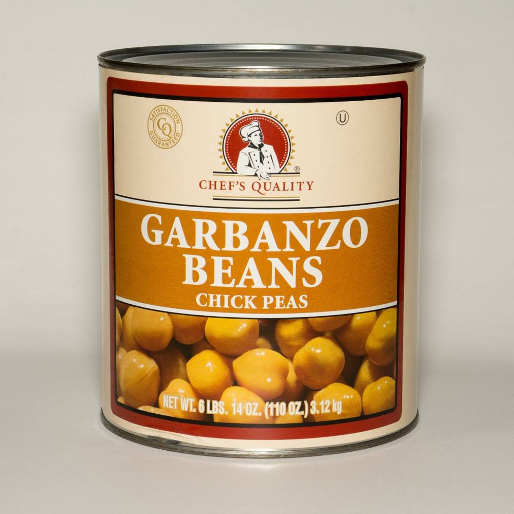 Chef's Quality - Garbanzo Beans - #10 can