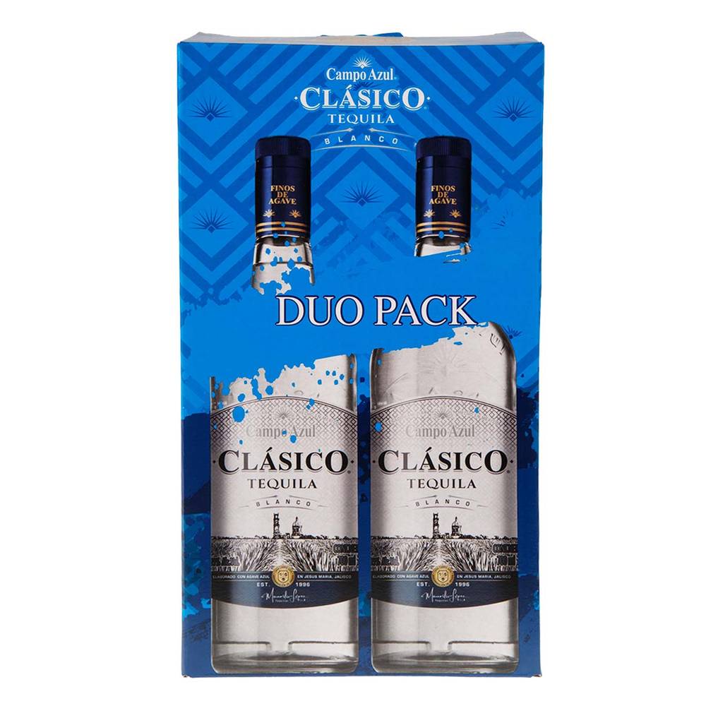Clásico · Pack tequila blanco (2 x 700 ml)