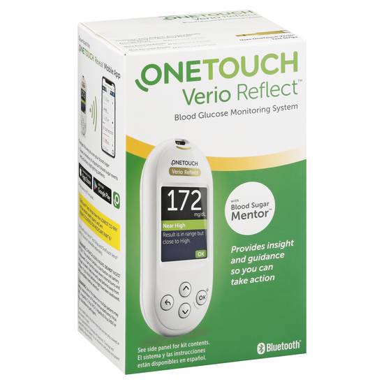 Onetouch Verio Reflect Blood Glucose Monitoring System (1 kit)