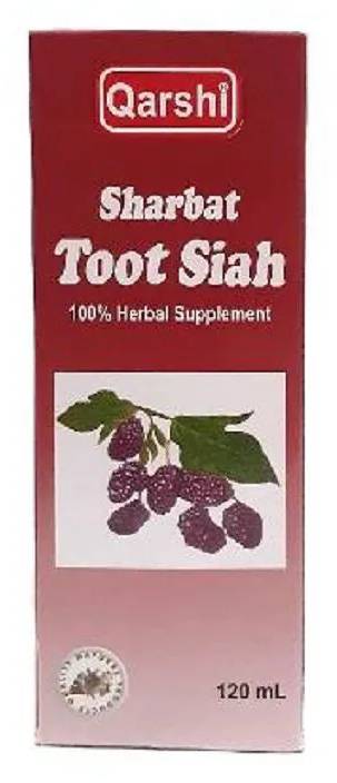 Qarshi Toot Siah Sharbat (120 ml)