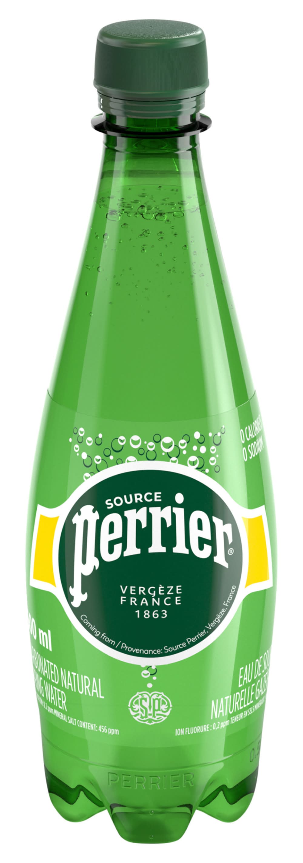 Perrier Carbonated Natural Spring Water (500 ml)