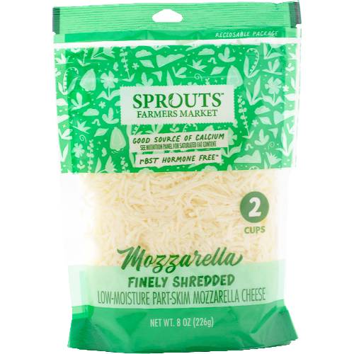 Sprouts Shredded Mozzarella Cheese