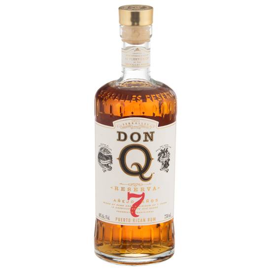Don Q Reserva 7 Rum (750ml bottle)