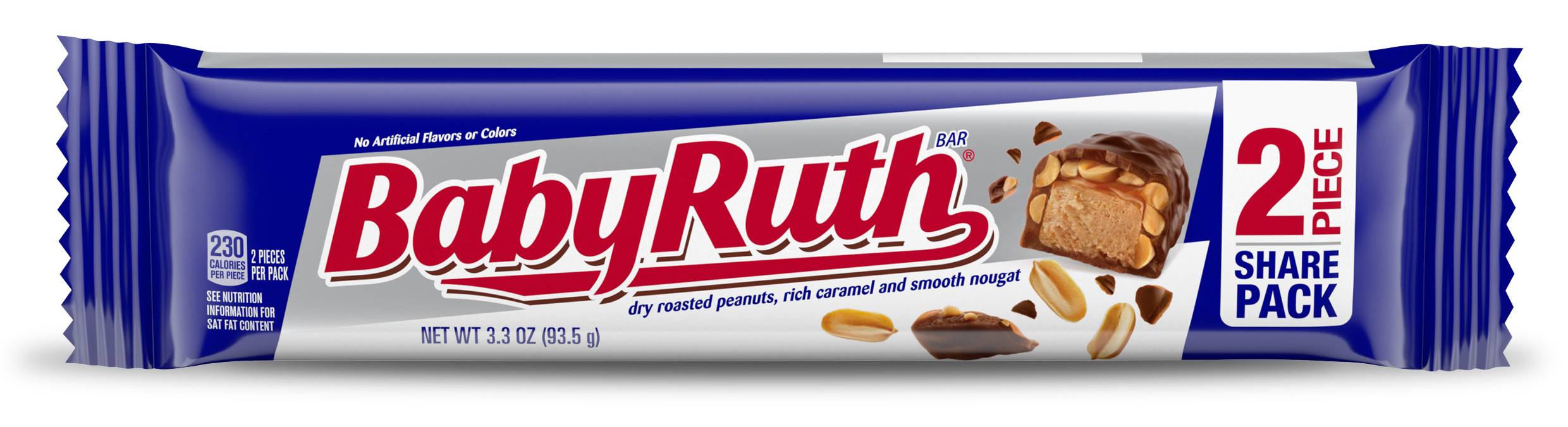 Baby Ruth Peanuts Caramel & Nougat Bar (3.3 oz)