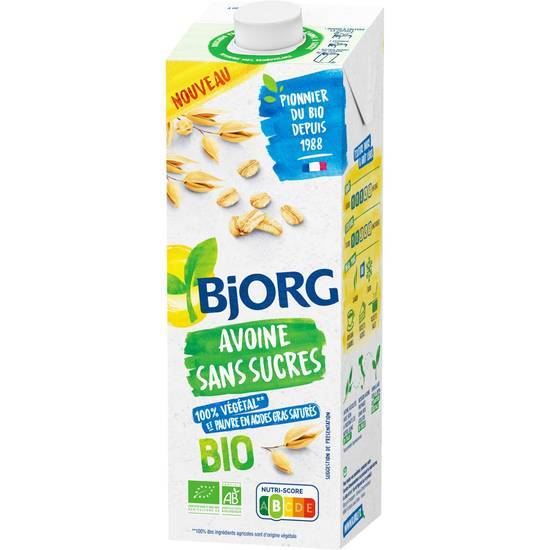 Bjorg - Boisson végétale bio avoine sans sucres (1 L)