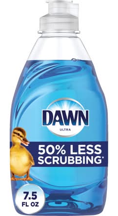 Dawn Ultra Dish Soap Dishwashing Liquid Original Scent 7.50 Fl Oz