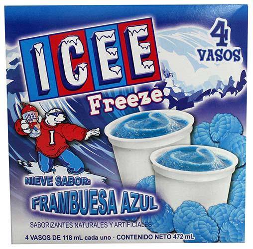 Icee Freeze Nieve sabor frambuesa azul Delivery Near Me | Order