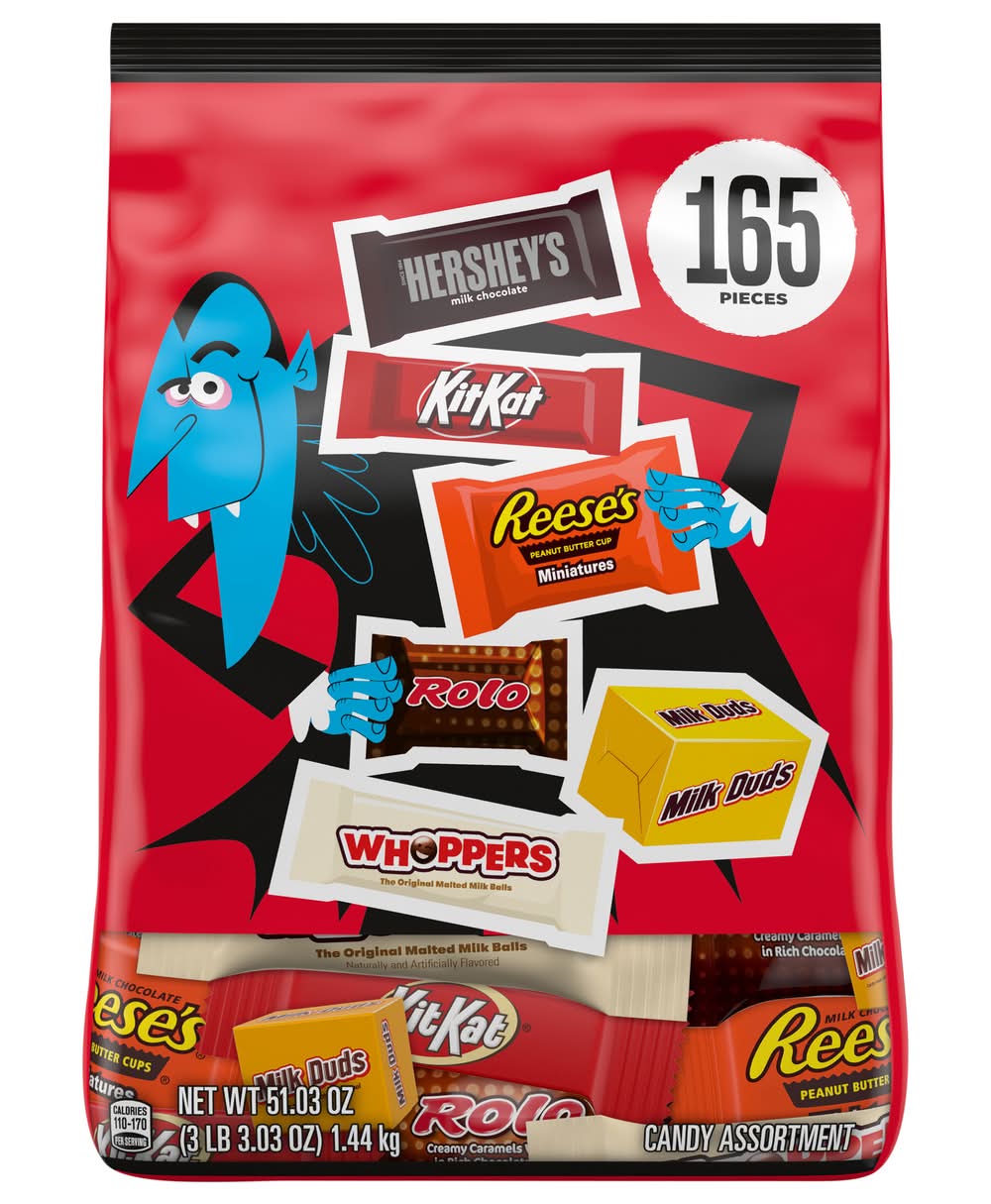 Hershey's Halloween Variety pack Candies (51.03 oz, 165 ct)