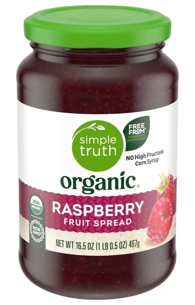 Simple Truth Organic Fruit Spread, Raspberry (16.5 oz)