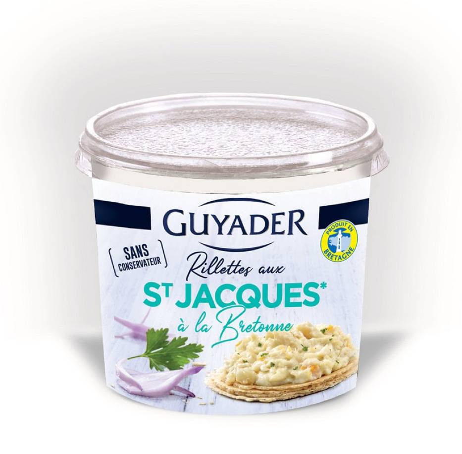 Guyader - Rillettes aux saint jacques a la bretonne (120g)
