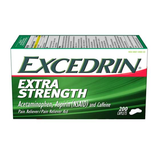 Excedrin Extra Strength Pain Relief Caplets - 200 ct