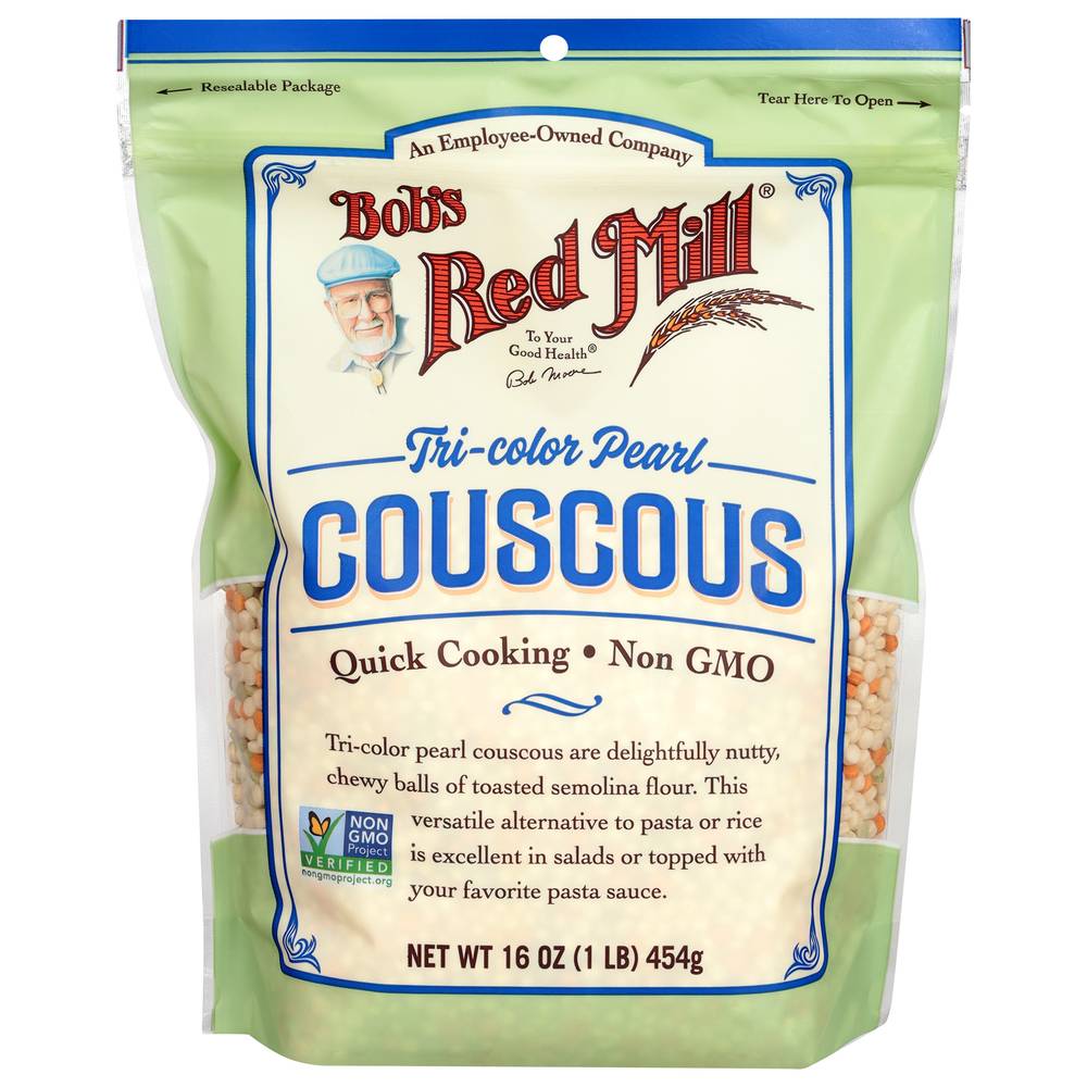 Bob's Red Mill Tri Color Pearl Couscous Quick Cooking (16 oz)