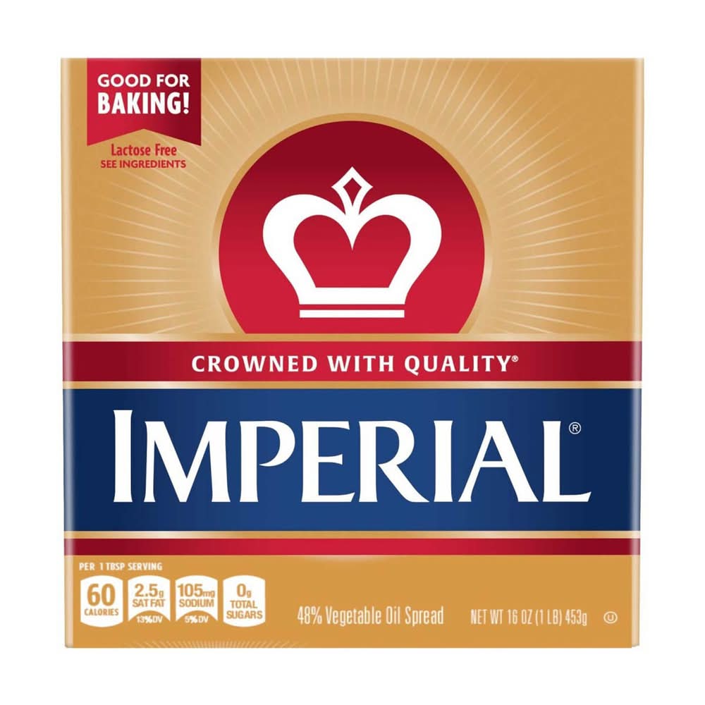 Imperial Vegetable Oil Spread Sticks 16 Oz