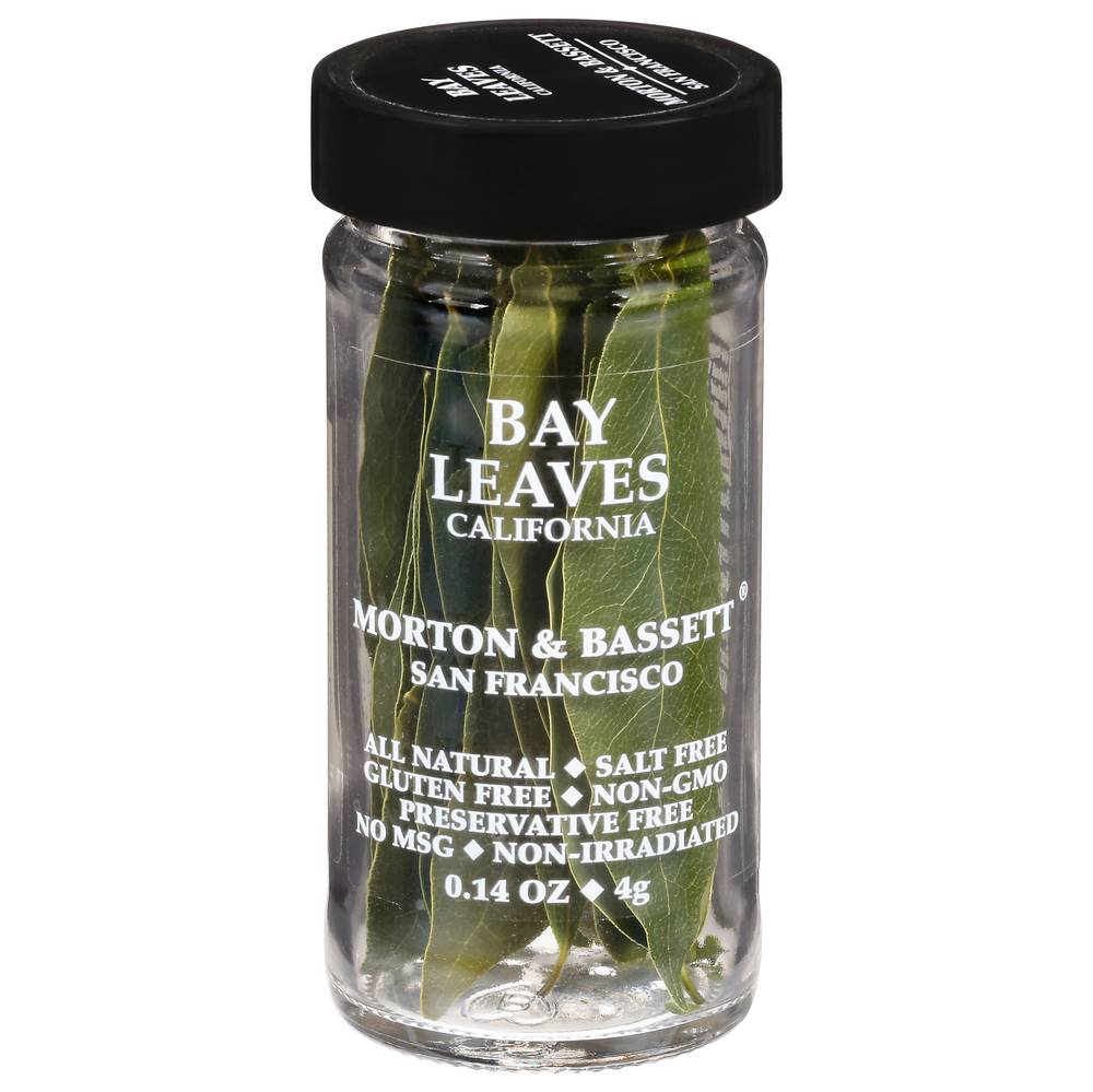 Morton & Bassett All Natural Bay Leaves Gluten & Salt Free (0.14 oz)