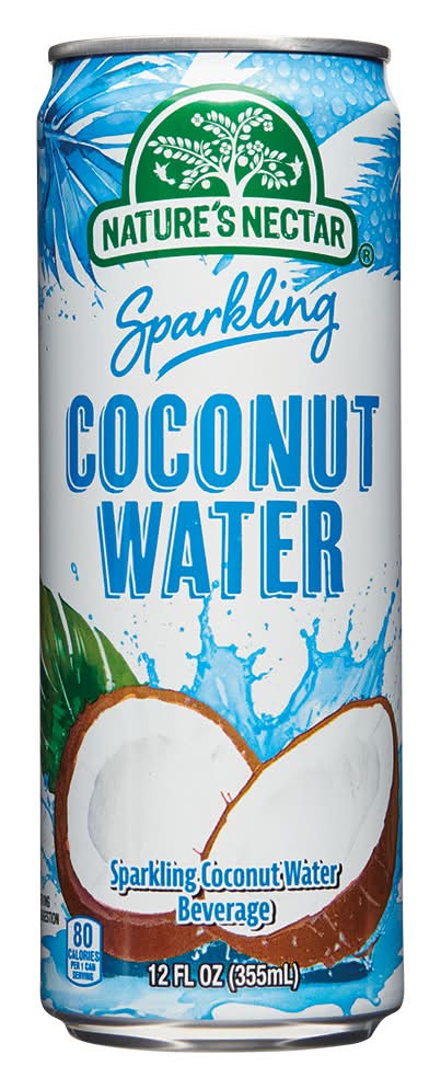 Nature's Nectar Sparkling Water, Coconut (12 fl oz)