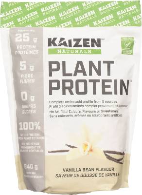 Kaizen Naturals Plant Protein, Vanilla Bean (840 g)