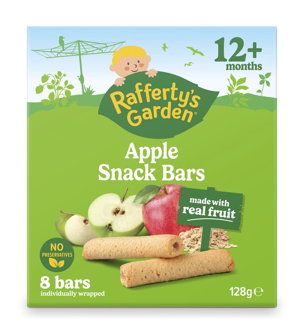 Rafferty's Garden Fruit Snack Bars, Apple (128g, 8 pack)
