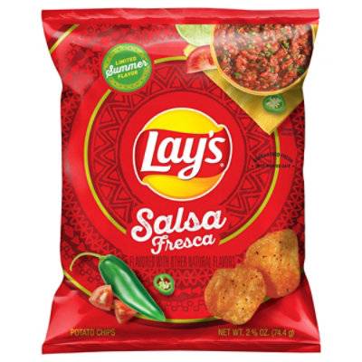 Lays Potato Chips Salsa Fresca 2.625 Oz - 2.625 Oz