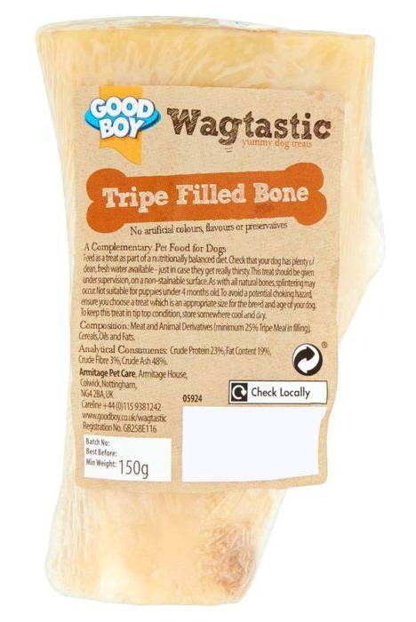 Good Boy Wagtastic Tripe Filled Bone (407619)