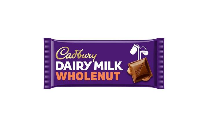 Cadbury Dairy Milk Wholenut Chocolate Bar 180g (401266)