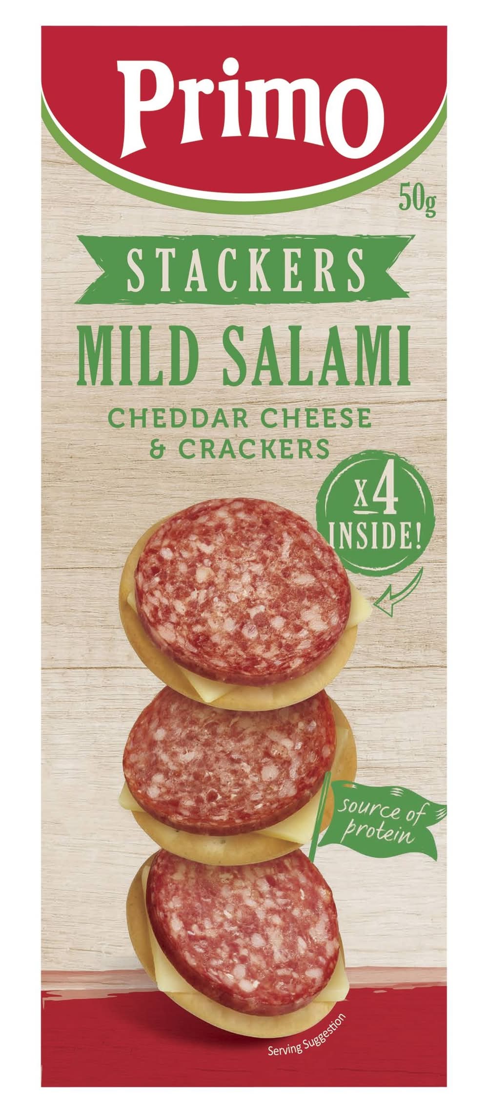 Primo Stackers Mild Salami 50g