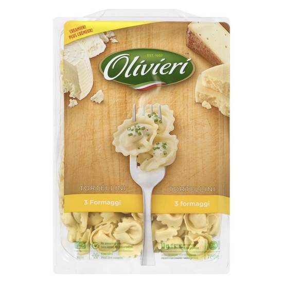 Olivieri tortellini 3 fromages (200 ml) - tortellini, 3 cheese (700 g)