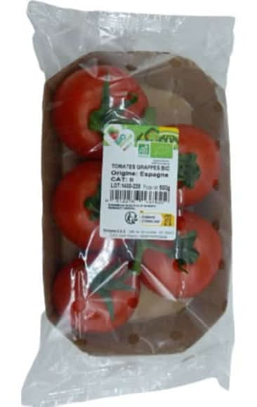 Tomates en grappes bio (500g)