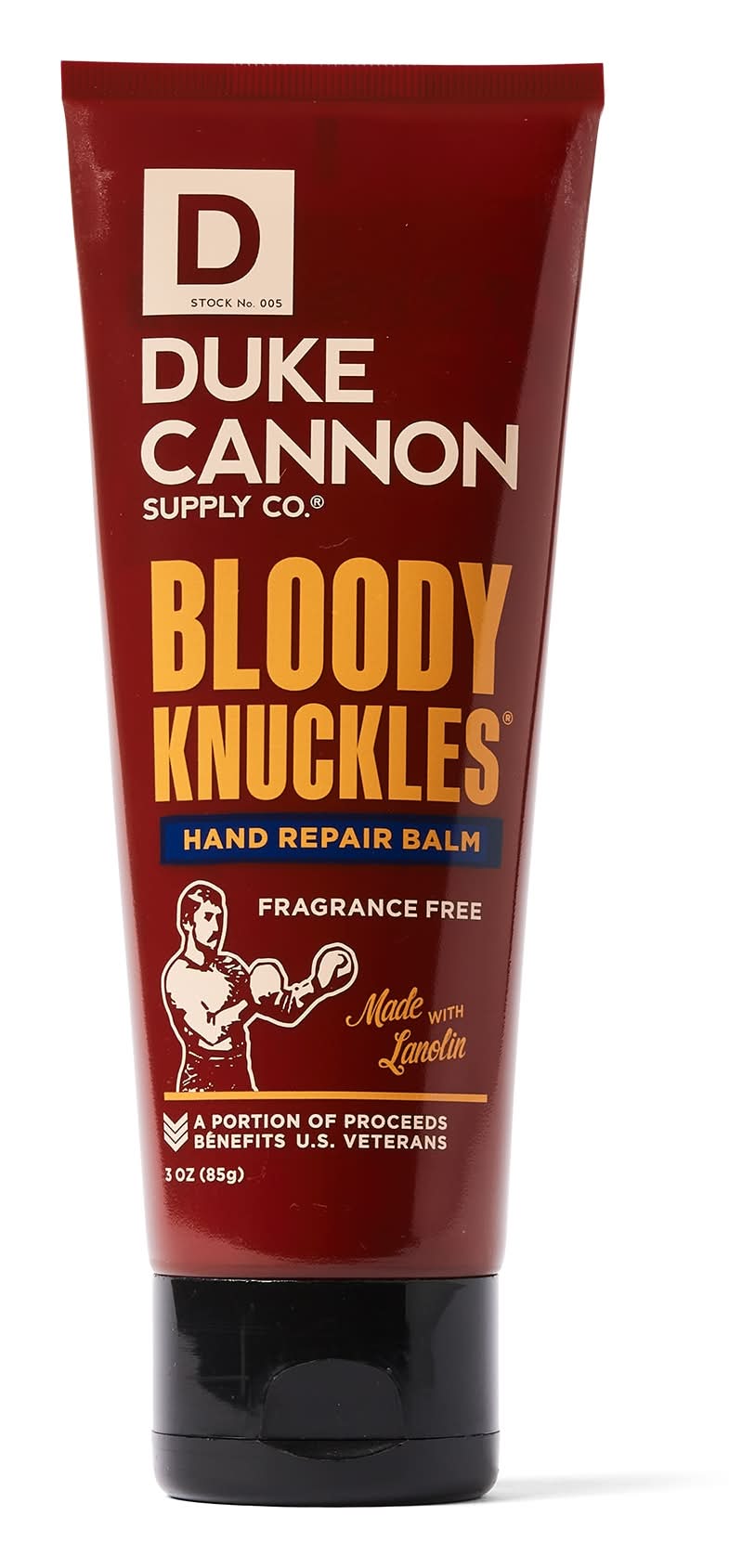 Duke Cannon Supply Co. 3Oz Bloody Knuckles (Finished Good In Tube)