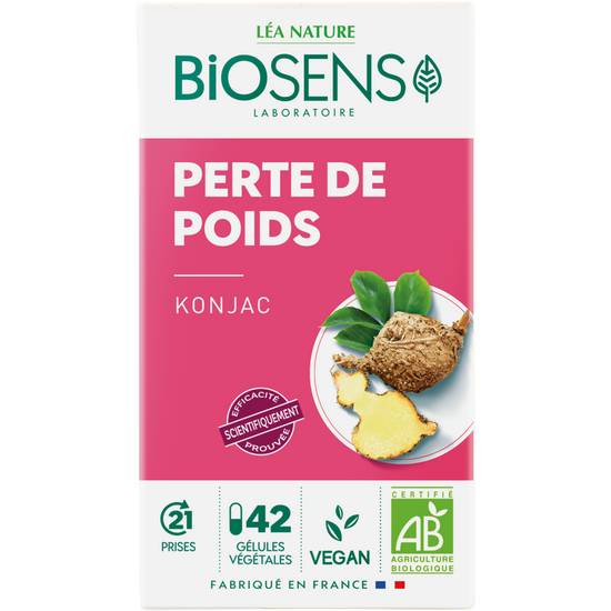 Léa Nature Biosens - Gélules végétales konjac bio (42 pièces)