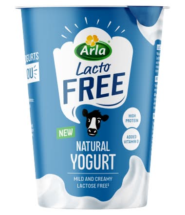 Arla Lactofree Natural Yogurt (400g)