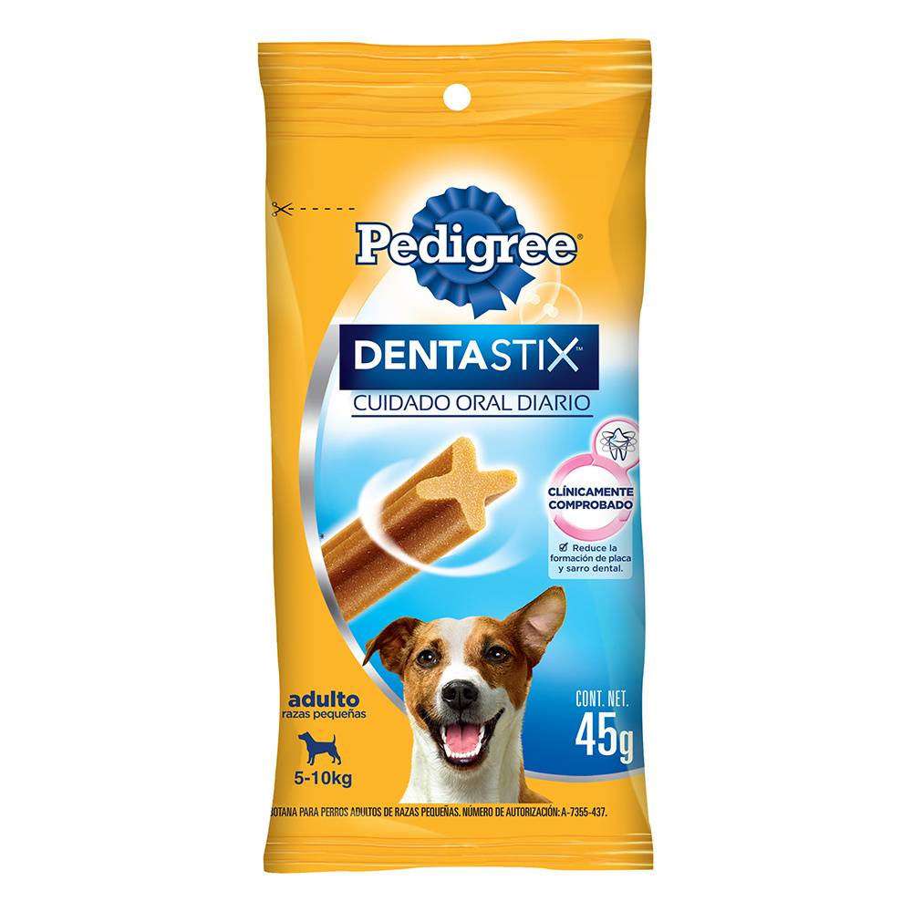 Pedigree dentastix adulto razas pequeñas (sobre 3 piezas)