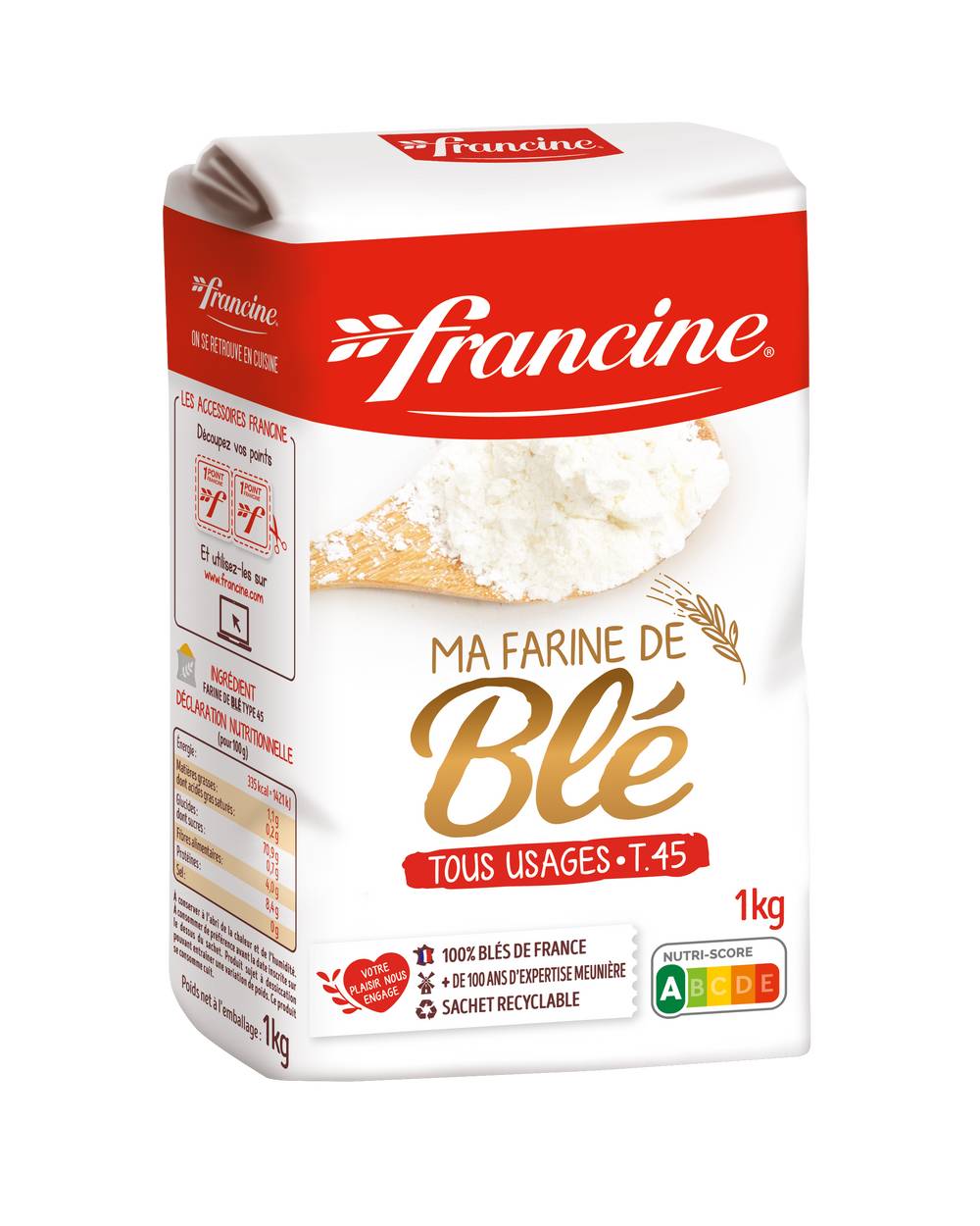 Francine - Farine de blé (1kg)