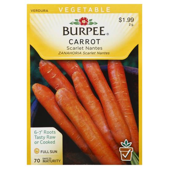Burpee Carrot Scarlet Nantes (2 g)