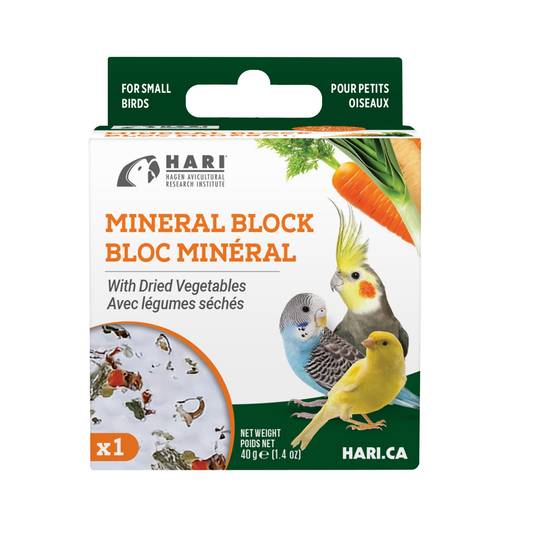 Hari Mineral Block Vegetable Bird Supplements (Size: 1.2 Oz)