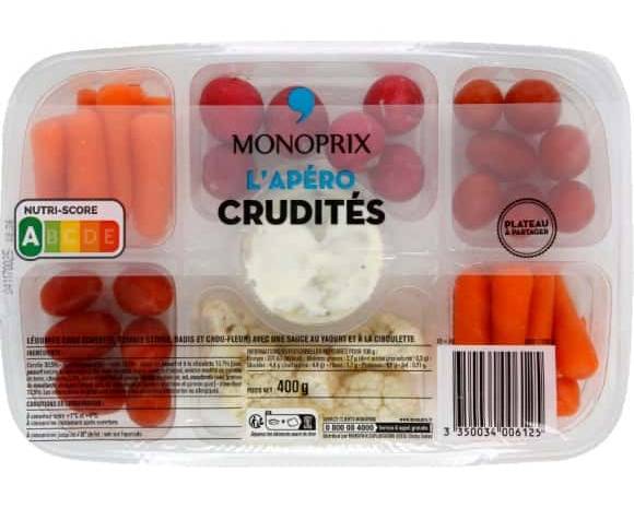 Monoprix - Plateau de crudite (400g)