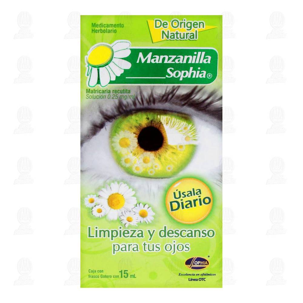 Sophia · Gotas de manzanilla solución 0.25 mg / ml (15 ml)