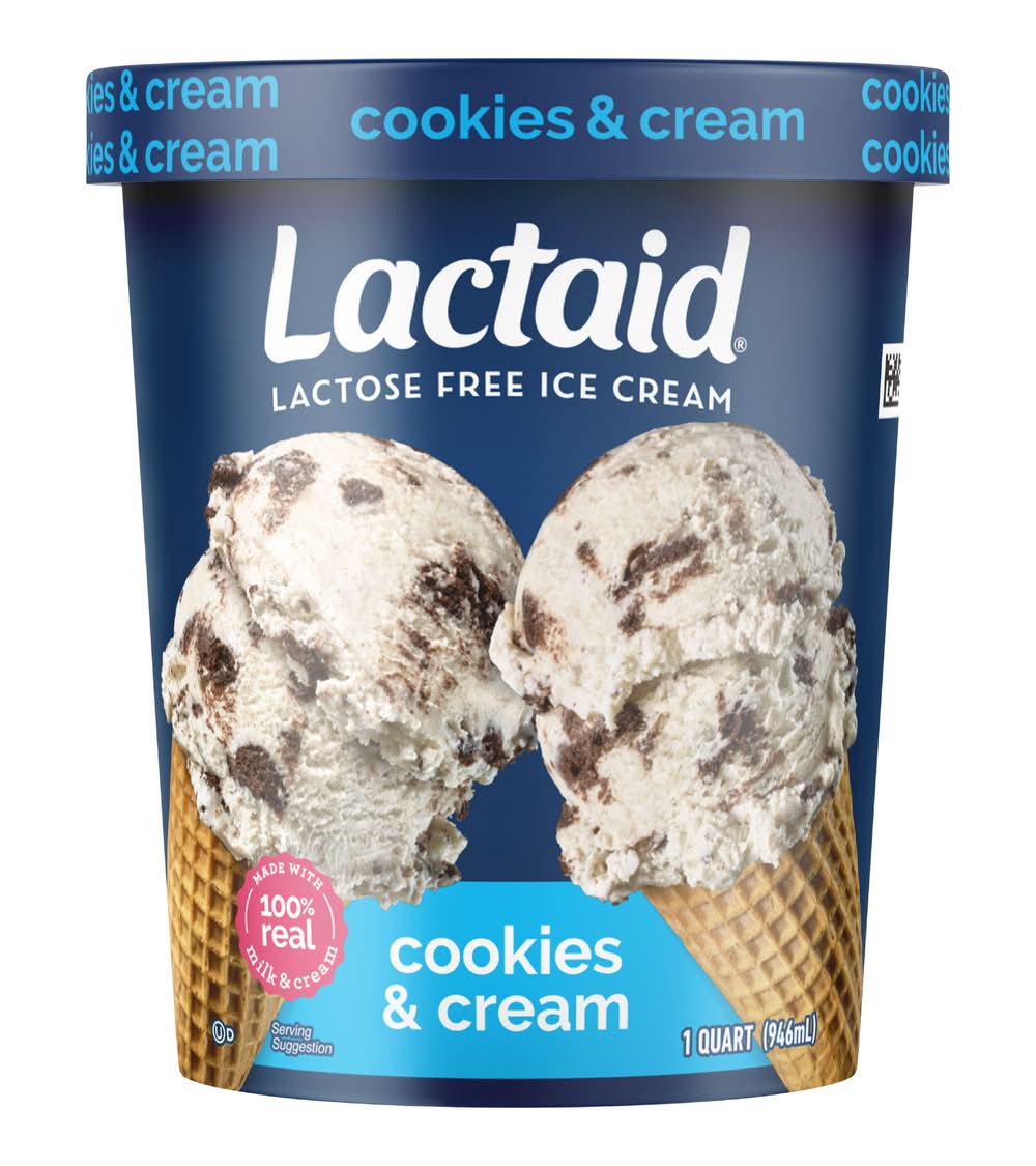 Lactaid 100% Lactose Free Cookies and Ice Cream (946 ml)