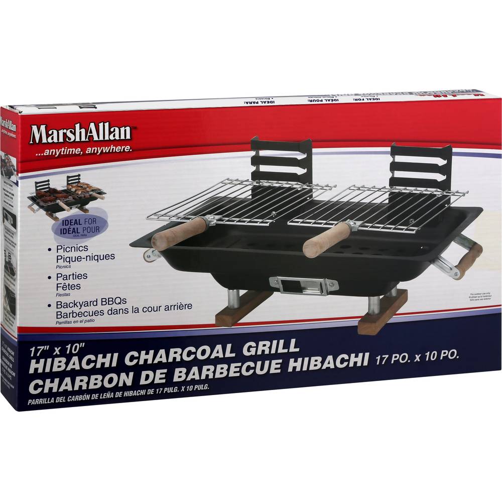 Marsh Allen Hibachi Charcoal Grill