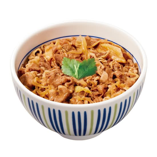 牛すき丼 Beef Sukiyaki Rice Bowl