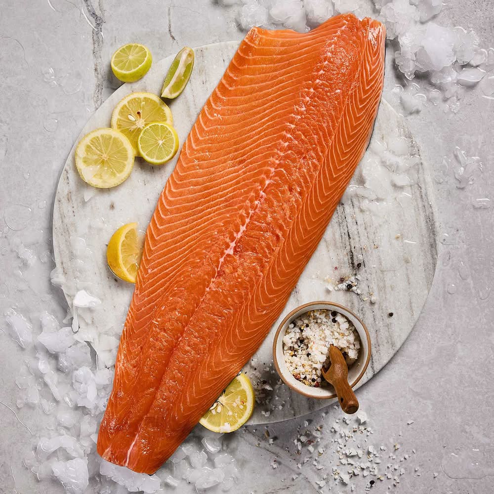 Salmón filete (unidad: 500 g aprox.)
